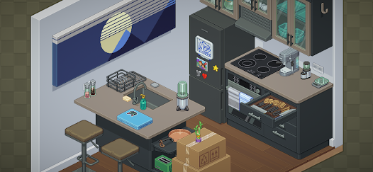 Unpacking oyun ekran görüntüsü - Çalışma alanı